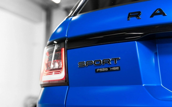Land Rover Range Rover Sport cena 520000 przebieg: 52979, rok produkcji 2022 z Gubin małe 781